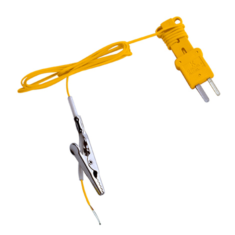 ATA1 – Type-K Thermocouple with Alligator Clip