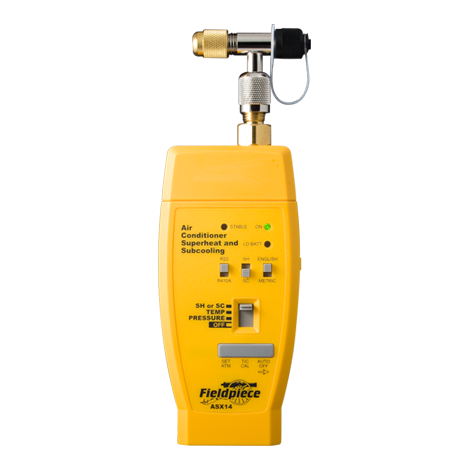 ASX14 – Cabezal accesorio para medición de sobrecalentamiento y subenfriamiento
