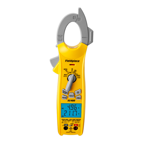 SC480 - 600A Wireless Power Clamp Meter
