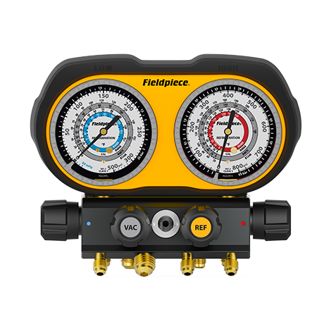 GS434F Analog Gauge Set 4 Port Manifold